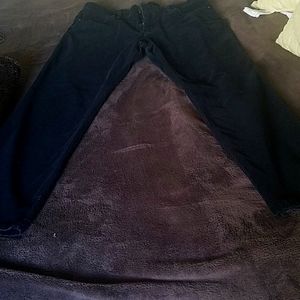 Mens Black Corduroys